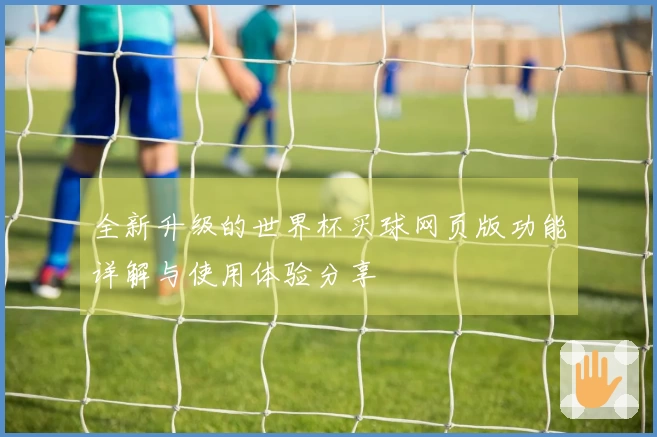 全新升级的世界杯买球网页版功能详解与使用体验分享