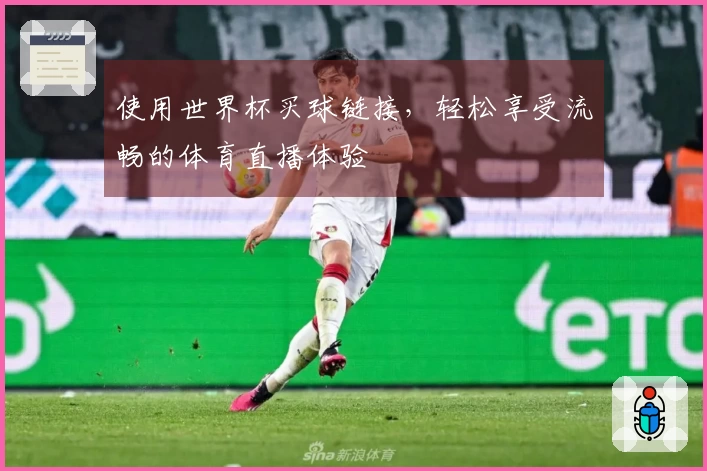 使用世界杯买球链接，轻松享受流畅的体育直播体验